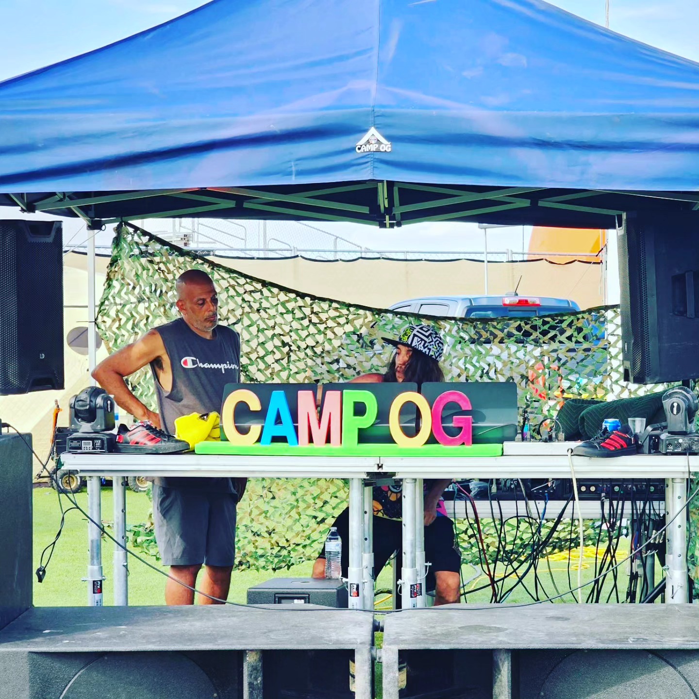 CAMP EDC / CAMP OG — Kaotik Kris performing at Camp EDC, Las Vegas Motor Speedway